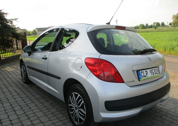 Peugeot 207 cena 8900 przebieg: 203101, rok produkcji 2007 z Sierpc małe 67